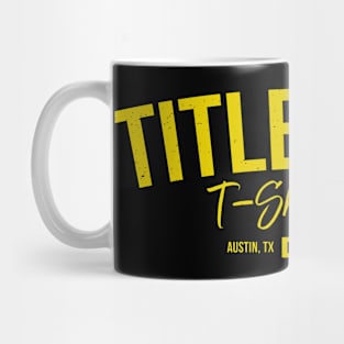 Title Wave Tee logo Mug